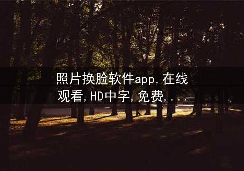 《照片换脸软件app》- 在线观看HD中字 - 免费1080P超清完整无删